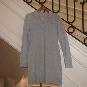 Women’s Lacoste Long Sleeve Grey Dress